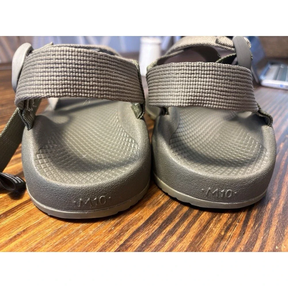 Excellent Condition Chaco Z1 Z/1 Classic Sandal Olive Green Men’s Size 10 - Picture 10 of 10
